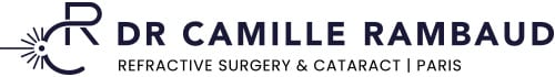 logo ophthalmologist cataract refractive laser eye surgery paris dr camille rambaud